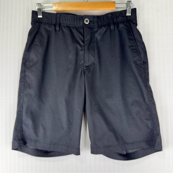 Under Armour Black/Gray Golf Performance Hybrid Shorts Men’s Size 32 Heat Gear - Picture 1 of 5